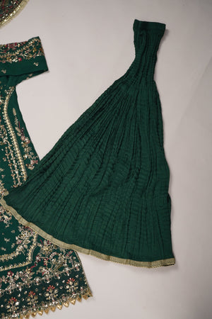 Husan e Jahan - Luxury Festive Collection With Shararah - Ready to Wear - HEJ-V6-D3-SB