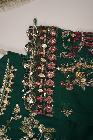 Husan e Jahan - Luxury Festive Collection With Shararah - Ready to Wear - HEJ-V6-D3-SB