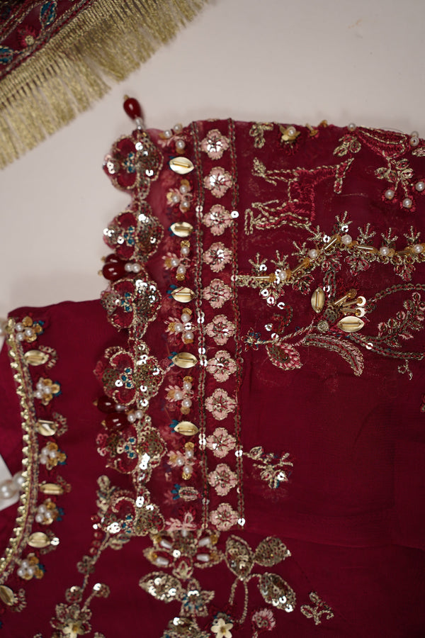 Husan e Jahan - Luxury Festive Collection With Shararah - Ready to Wear - HEJ-V6-D2