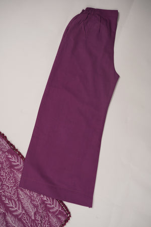 Rozi - Exclusive Khaddar Outfit with  Shawl - Ready to Wear - PD154-SD