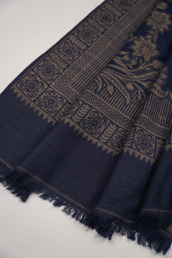 Rozi - Kurta Style - Exclusive Linen Full Outfit with Shawl - Ready to Wear - Loose fit - SB-220-Shawl