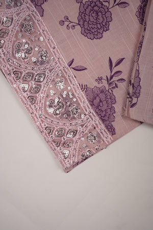 Rozi - Exclusive Khaddar Outfit with  TarKashi Dupatta- Ready to Wear - PD158