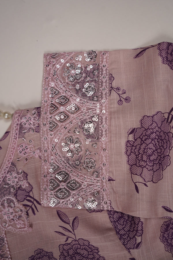 Rozi - Exclusive Khaddar Outfit with  TarKashi Dupatta- Ready to Wear - PD158