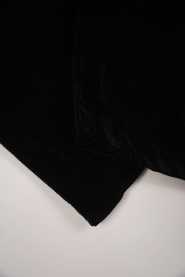 Rozi - Rozi - Luxury Velvet Outfit with Embroidered Pashmina Wool Shawl SB228