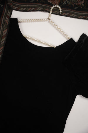 Rozi - Rozi - Luxury Velvet Outfit with Embroidered Pashmina Wool Shawl SB228