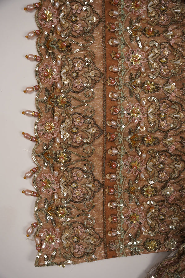 Husan e Jahan - Luxury Festive Collection with Crushed Sharara - Ready to Wear - SB-221