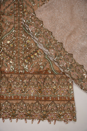 Tehwar  - Luxury Festive Collection With Shararah - Ready to Wear SD256