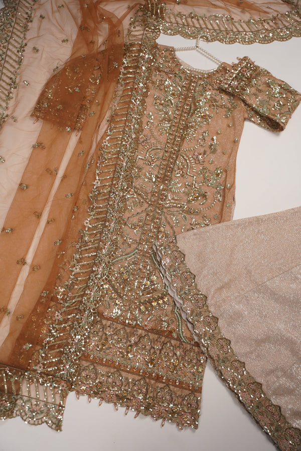 Tehwar  - Luxury Festive Collection With Shararah - Ready to Wear SD256