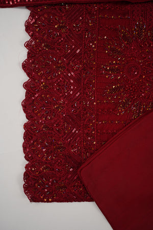 Tehwar - Luxury Organza Outfit with Organza Dupatta - Ready to Wear MC289- Eid Volume 4