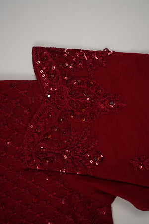Tehwar - Luxury Organza Outfit with Organza Dupatta - Ready to Wear MC289- Eid Volume 4