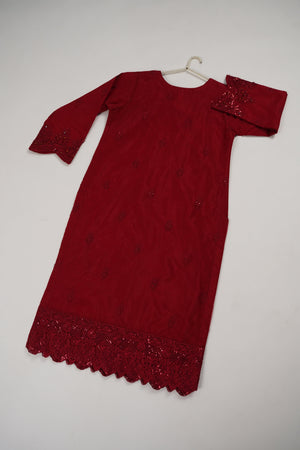 Tehwar - Luxury Organza Outfit with Organza Dupatta - Ready to Wear MC289- Eid Volume 4