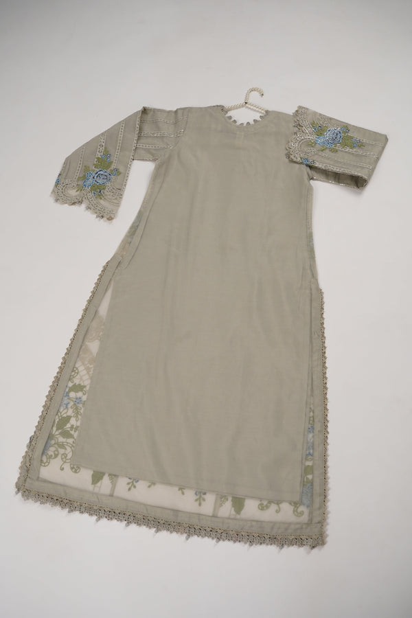 Tehwar - Luxury Organza Outfit with Organza Dupatta - Ready to Wear MC288- Eid Volume 4