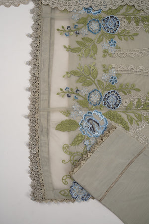 Tehwar - Luxury Organza Outfit with Organza Dupatta - Ready to Wear MC288- Eid Volume 4