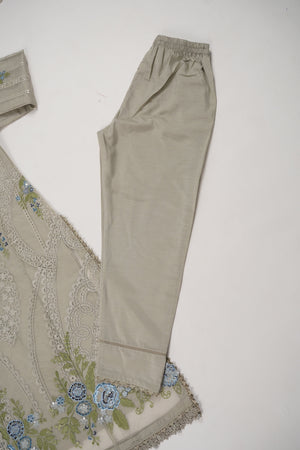 Tehwar - Luxury Organza Outfit with Organza Dupatta - Ready to Wear MC288- Eid Volume 4
