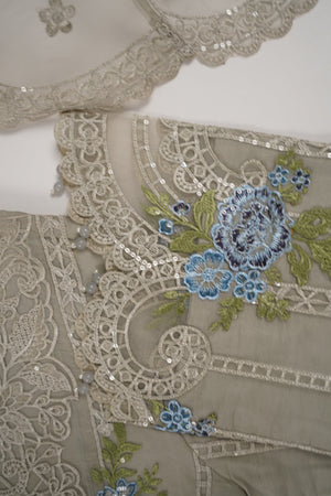 Tehwar - Luxury Organza Outfit with Organza Dupatta - Ready to Wear MC288- Eid Volume 4