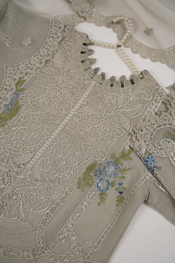 Tehwar - Luxury Organza Outfit with Organza Dupatta - Ready to Wear MC288- Eid Volume 4