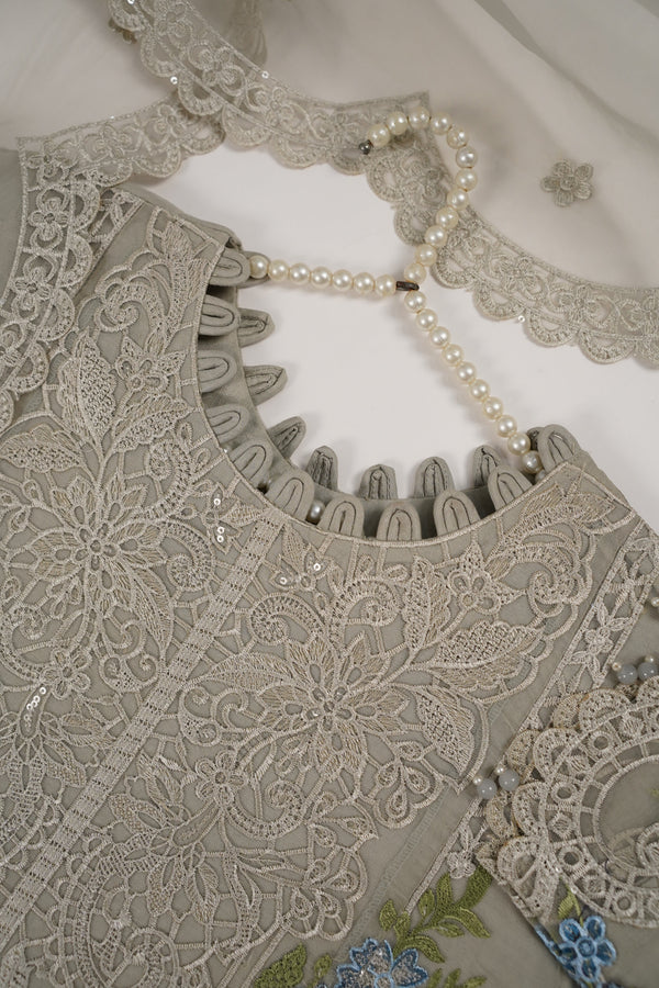 Tehwar - Luxury Organza Outfit with Organza Dupatta - Ready to Wear MC288- Eid Volume 4