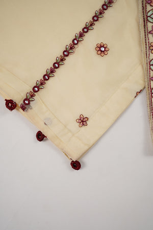 Tehwar - Luxury Organza Outfit with Organza Dupatta - Ready to Wear SD442