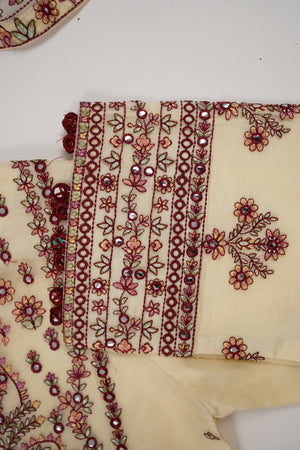 Tehwar - Luxury Organza Outfit with Organza Dupatta - Ready to Wear SD442