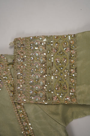 Tehwar - Luxury Organza Outfit with Organza Dupatta - Ready to Wear MC285- Eid Volume 4