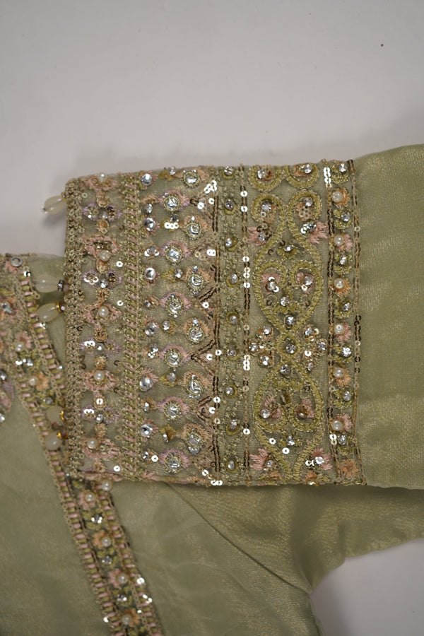 Tehwar - Luxury Organza Outfit with Organza Dupatta - Ready to Wear MC285- Eid Volume 4