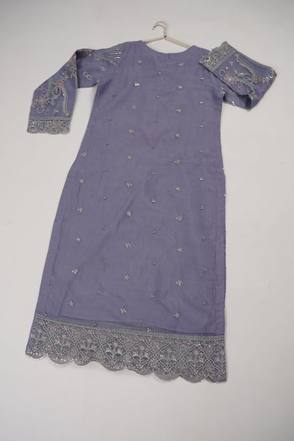 Tehwar - Luxury Organza Outfit with Organza Dupatta - Ready to Wear MC293- Eid Volume 4