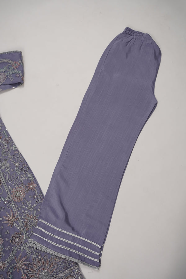 Tehwar - Luxury Organza Outfit with Organza Dupatta - Ready to Wear MC293- Eid Volume 4