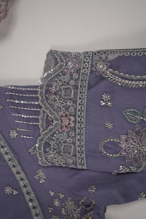 Tehwar - Luxury Organza Outfit with Organza Dupatta - Ready to Wear MC293- Eid Volume 4