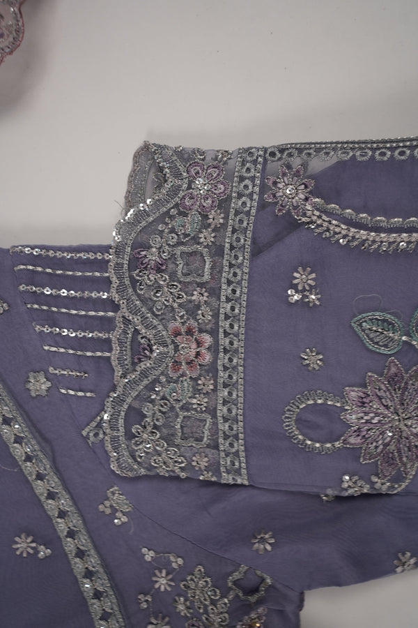 Tehwar - Luxury Organza Outfit with Organza Dupatta - Ready to Wear MC293- Eid Volume 4