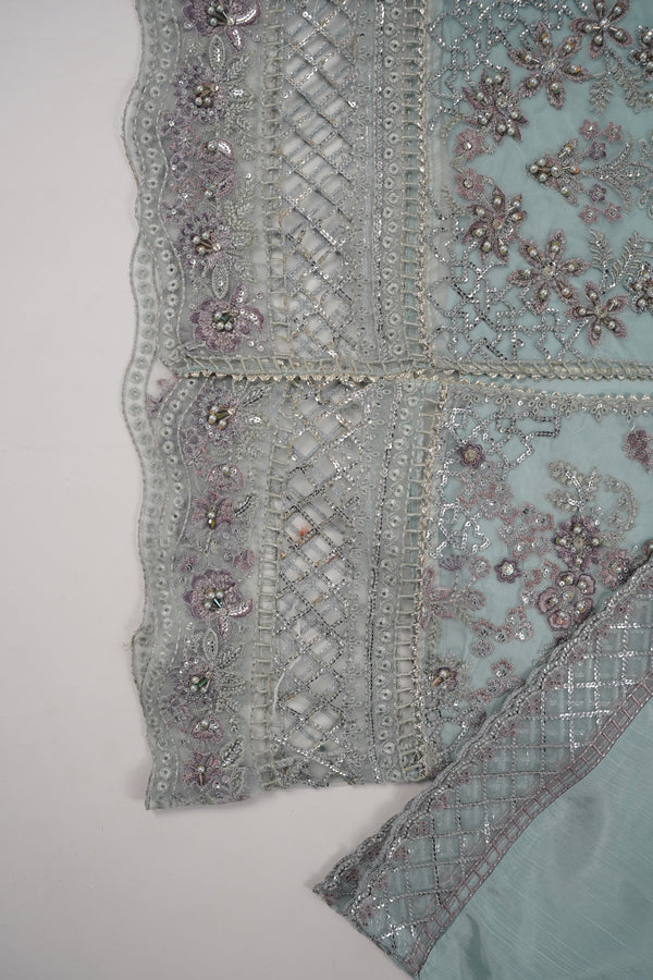 Tehwar - Luxury Organza Outfit with Organza Dupatta - Ready to Wear MC291- Eid Volume 4