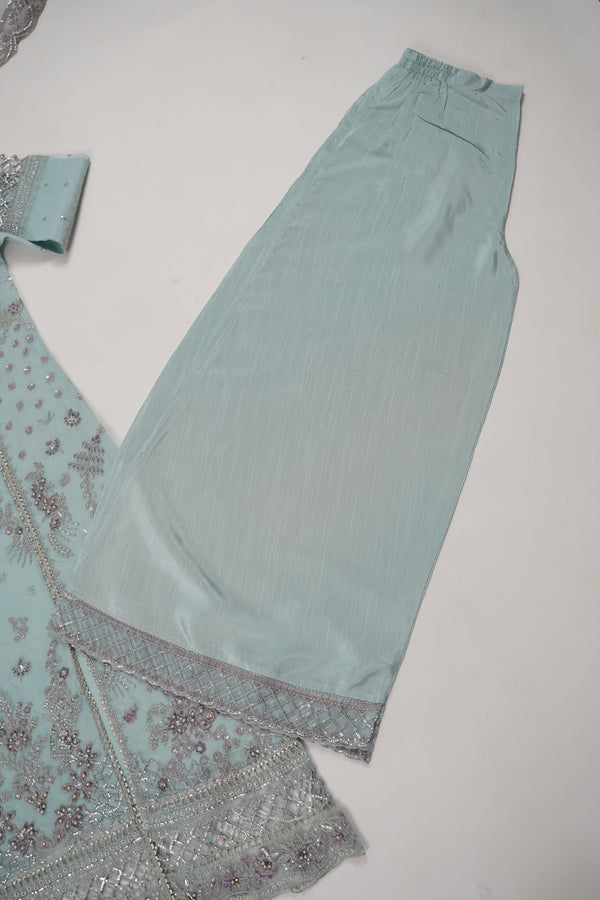 Tehwar - Luxury Organza Outfit with Organza Dupatta - Ready to Wear MC291- Eid Volume 4