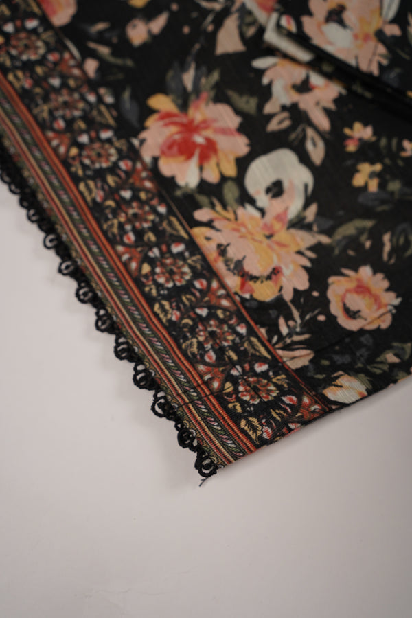 Bin Saeed by SajhDajh - Exclusive Khaddar Outfit with  Shawl - Ready to Wear - PD166