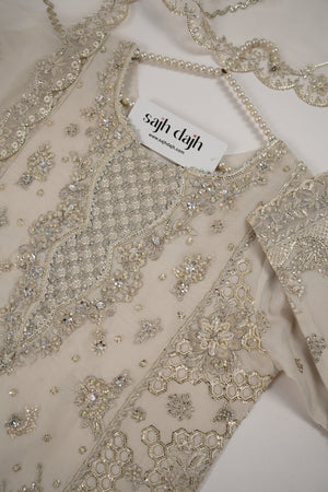 Tehwar - Luxury Organza Outfit with Organza Dupatta - Ready to Wear MC292- Eid Volume 4