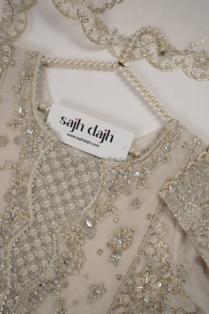 Tehwar - Luxury Organza Outfit with Organza Dupatta - Ready to Wear MC292- Eid Volume 4