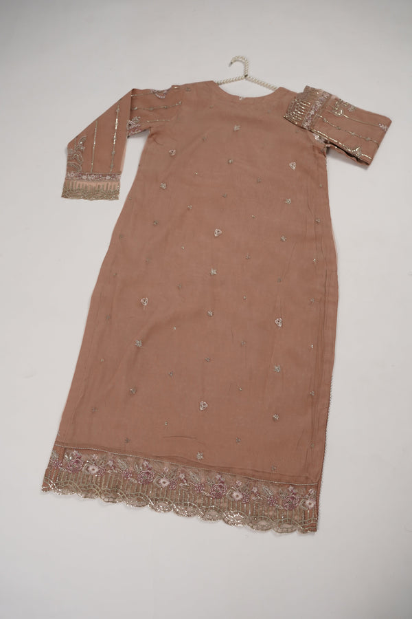 Tehwar - Luxury Organza Outfit with Organza Dupatta - Ready to Wear MC295- Eid Volume 4
