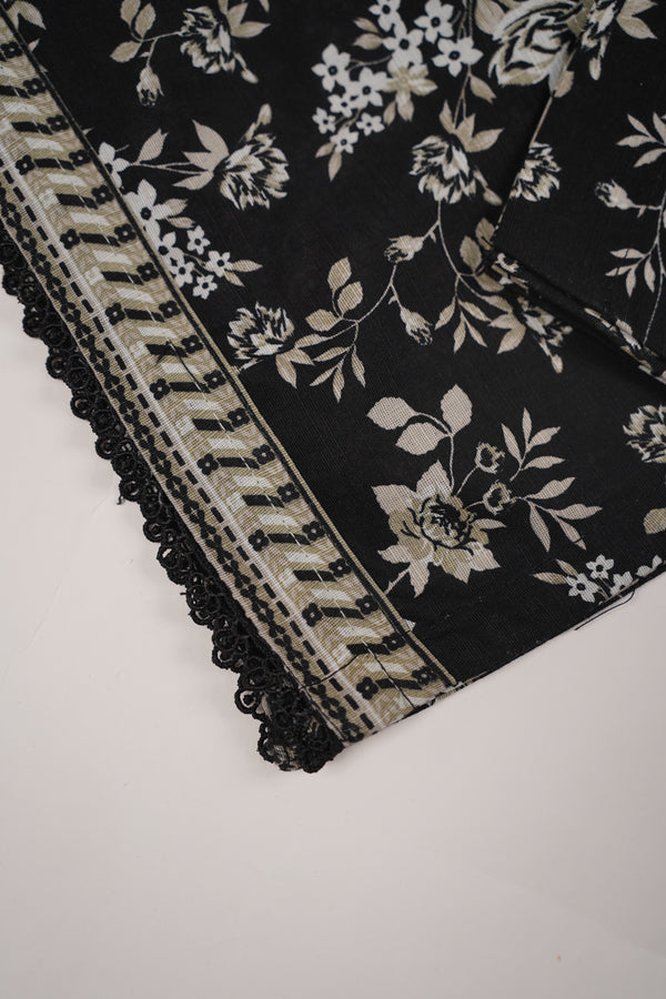 Bin Saeed by SajhDajh - Exclusive Khaddar Outfit with  Shawl - Ready to Wear - PD164