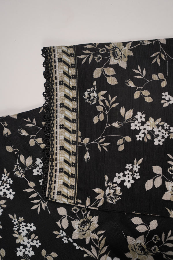 Bin Saeed by SajhDajh - Exclusive Khaddar Outfit with  Shawl - Ready to Wear - PD164