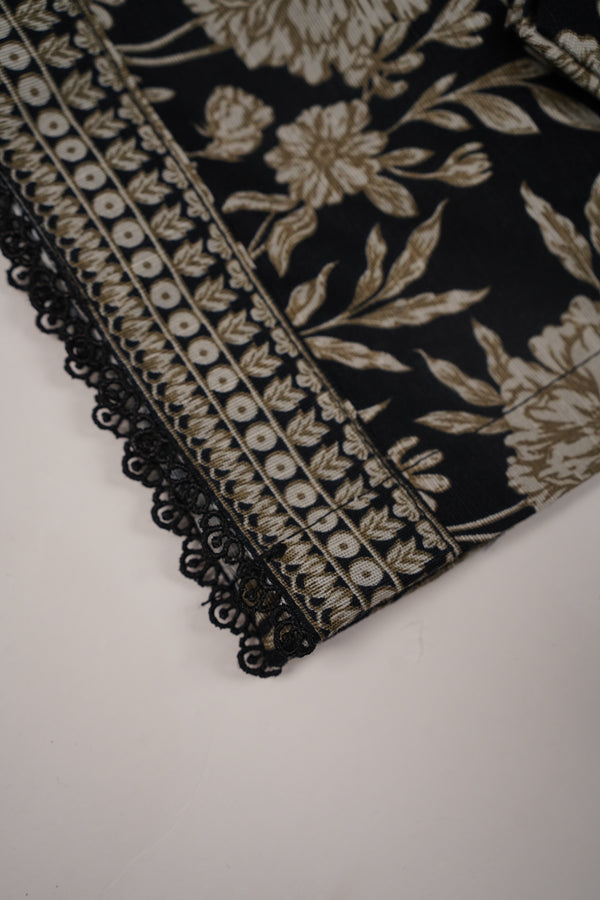 Bin Saeed by SajhDajh - Exclusive Khaddar Outfit with  Shawl - Ready to Wear - PD165