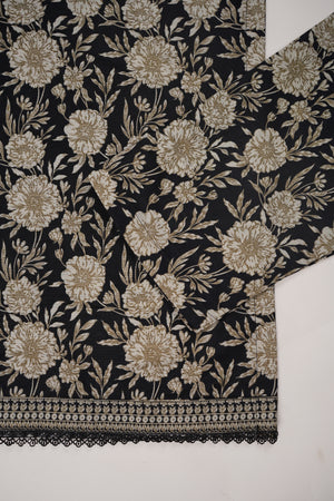 Bin Saeed by SajhDajh - Exclusive Khaddar Outfit with  Shawl - Ready to Wear - PD165