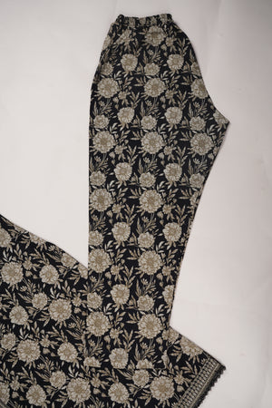 Bin Saeed by SajhDajh - Exclusive Khaddar Outfit with  Shawl - Ready to Wear - PD165