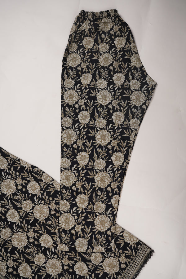Bin Saeed by SajhDajh - Exclusive Khaddar Outfit with  Shawl - Ready to Wear - PD165