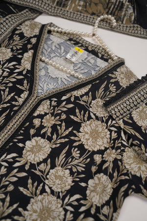Bin Saeed by SajhDajh - Exclusive Khaddar Outfit with  Shawl - Ready to Wear - PD165