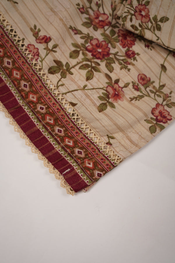 Bin Saeed Originals - Exclusive Khaddar Outfit with  Shawl - Ready to Wear - PD161