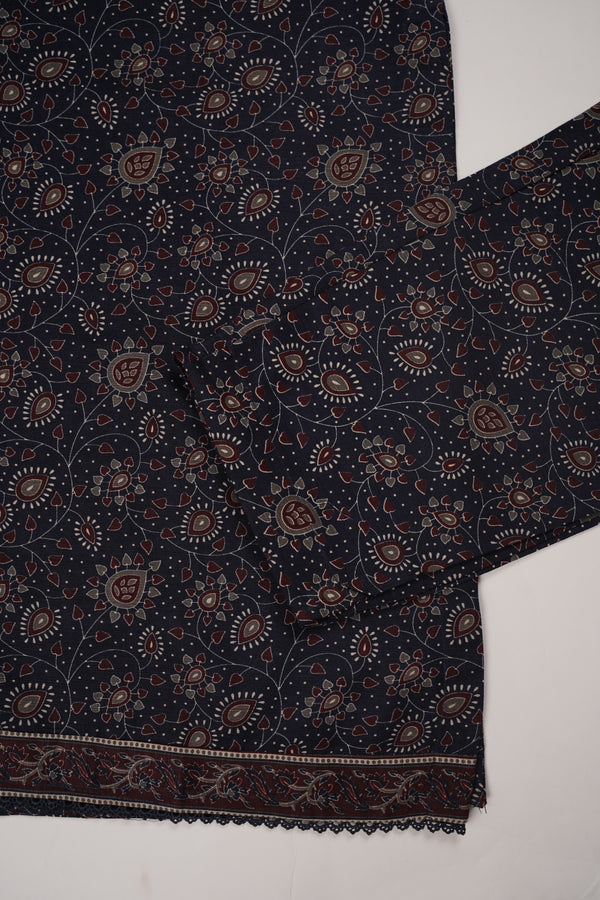 Bin Saeed Originals - Exclusive Khaddar Outfit with  Shawl - Ready to Wear - PD163