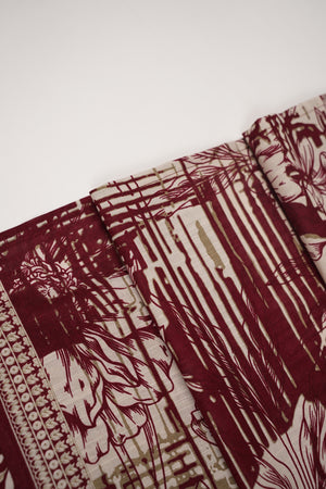 Bin Saeed by SajhDajh- Exclusive Khaddar Outfit with  Shawl - Ready to Wear - PD176