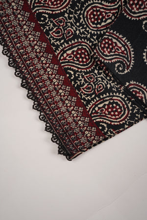Bin Saeed by SajhDajh - Exclusive Khaddar Outfit with  Shawl - Ready to Wear - PD170
