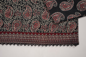 Bin Saeed by SajhDajh - Exclusive Khaddar Outfit with  Shawl - Ready to Wear - PD170