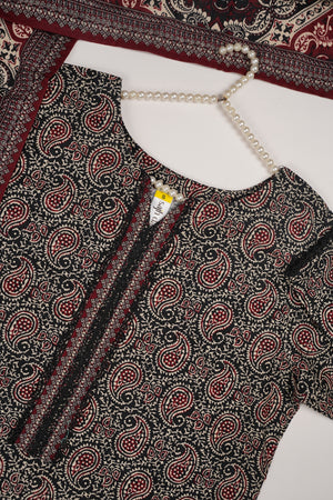 Bin Saeed by SajhDajh - Exclusive Khaddar Outfit with  Shawl - Ready to Wear - PD170