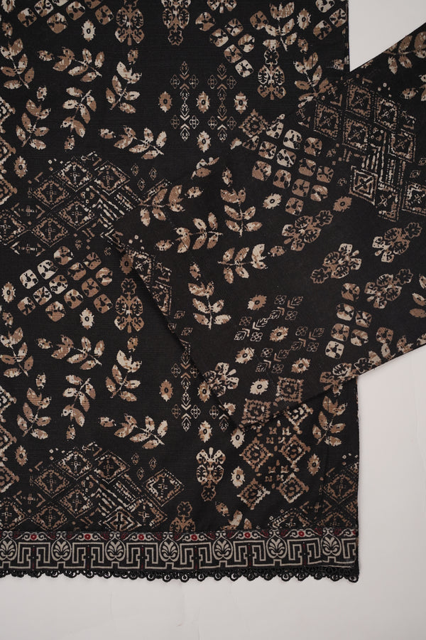 Bin Saeed by SajhDajh - Exclusive Khaddar Outfit with  Shawl - Ready to Wear - PD169