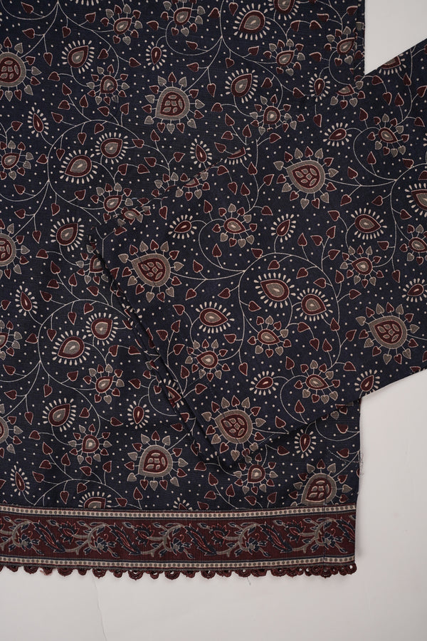 Bin Saeed by SajhDajh - Exclusive Khaddar Outfit with  Shawl - Ready to Wear - PD175